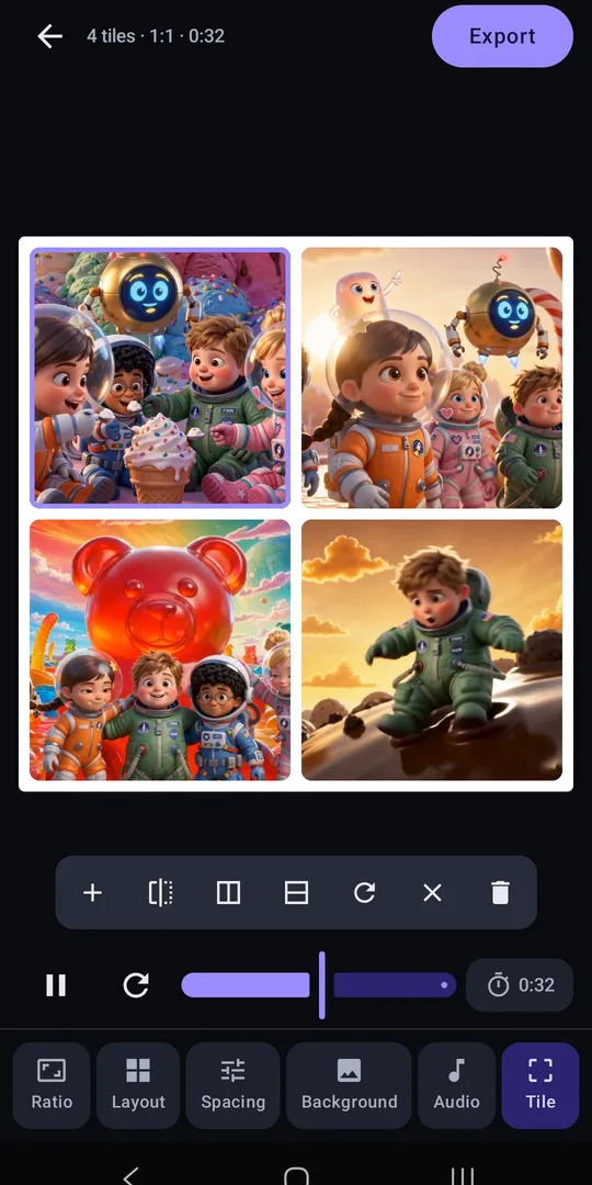 Video Kolaj ve Birleştirme, Google Play'de ekran 4
