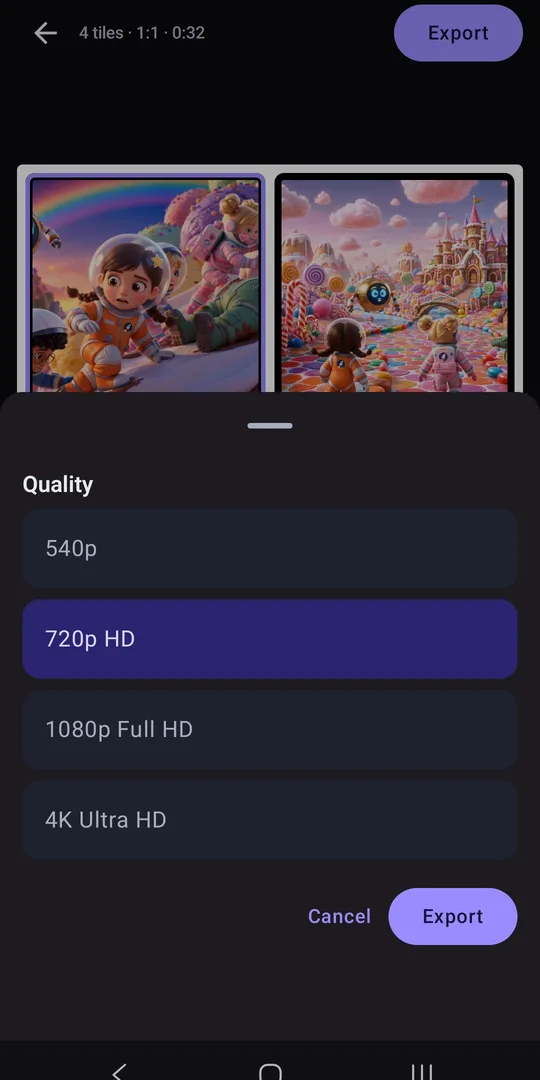 Video Kolaj ve Birleştirme, Google Play'de ekran 6